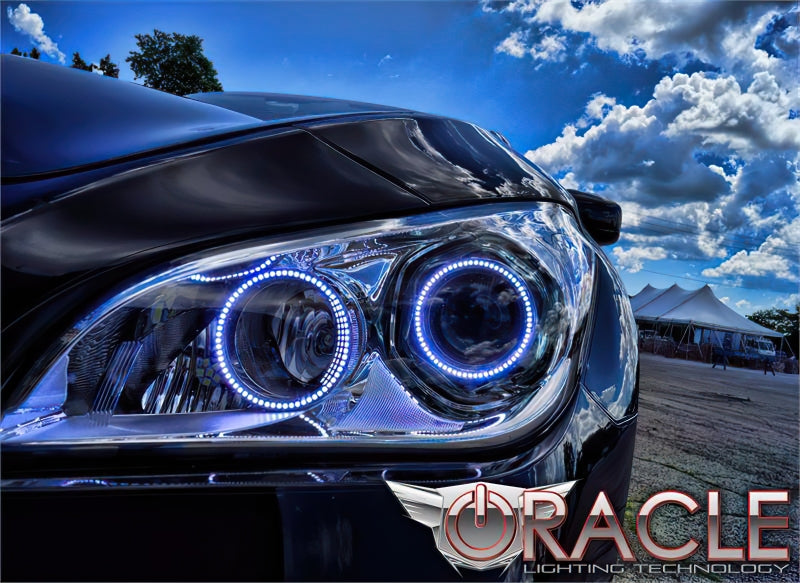 ORACLE Lighting Oracle 10-13 Infiniti M37 LED Headlight Halo Kit - Red