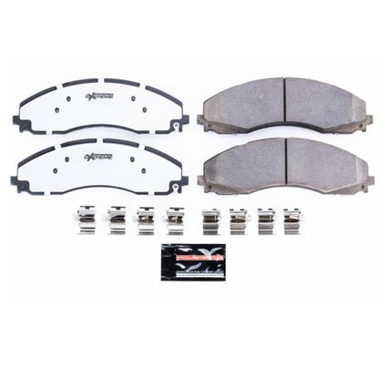 PowerStop Power Stop 17-19 Ford F-450 Super Duty Front Z36 Truck & Tow Brake Pads w/Hardware