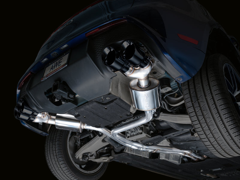 AWE Tuning 2022+ Porsche Macan 2.9TT Touring Edition Cat-Back Exhaust w/ Diamond Black Tips