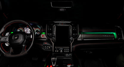 ORACLE Lighting Oracle 19-22 Ram Fiber Optic LED Interior Ambient Dash Kit - (3PCS) -