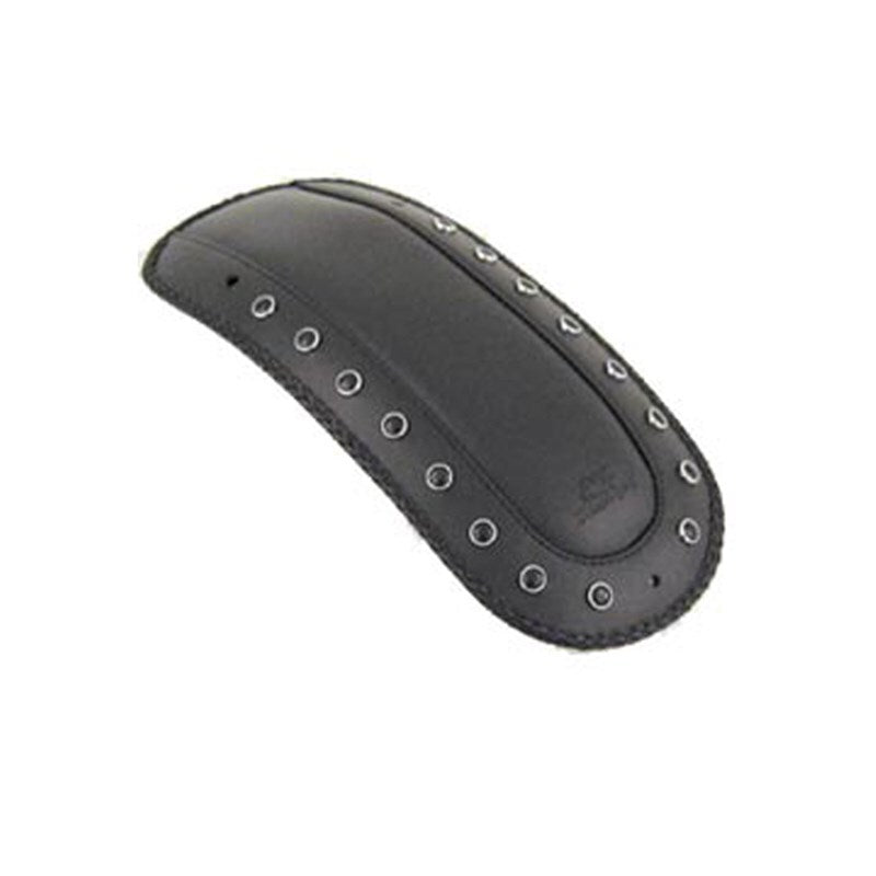 Mustang Motorcycle Mustang 08-21 Harley FL Touring Fender Bib w/Blk Pearl w/Studs - Black
