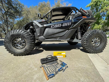 PRP Seats PRP 35pc Can-Am Roll Up Tool bag Tool kit - Black