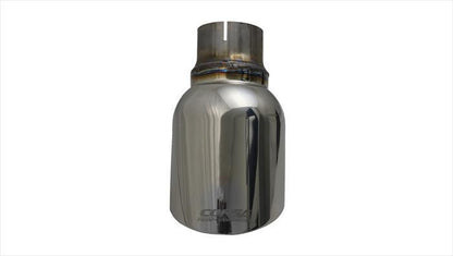 CORSA Performance Corsa 2011-2024 e Universal 2.5in Inlet / 4.5in Outlet Polished Pro-Series Tip Kit