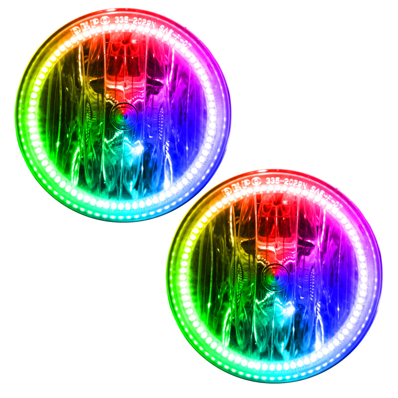 ORACLE Lighting Oracle Nissan Xterra 02-04 LED Fog Halo Kit - ColorSHIFT