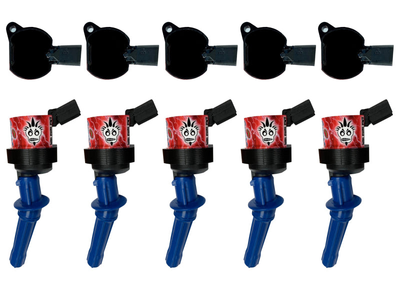 Granatelli Motor Sports Granatelli 97-04 Ford 6.8L V10 2V Truck/SUV Malevolent Coil On Plug Wire Conn Kit w/Coil Packs