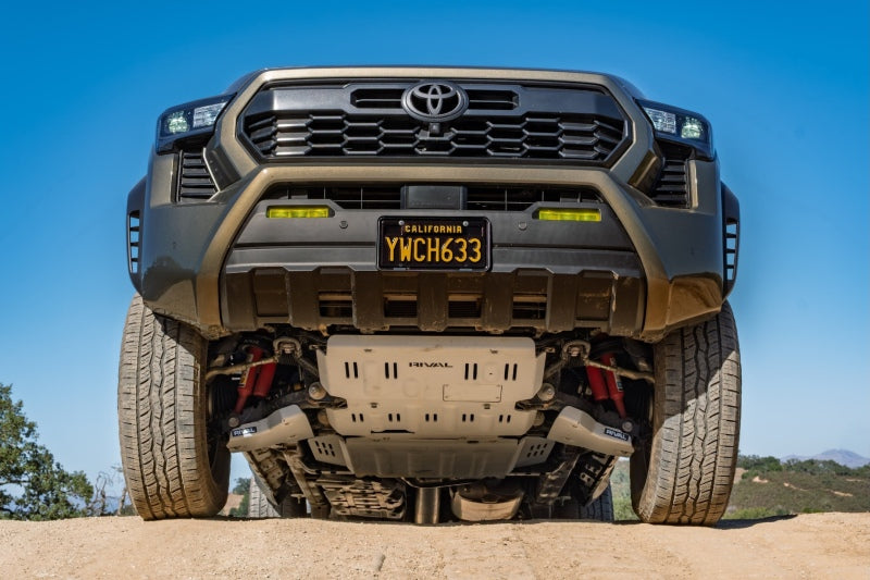 Rival 4x4 Rival 2024-Present Toyota Tacoma 4th Gen Aluminum Lower Controls Skid Plate
