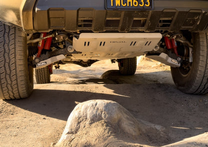 Rival 4x4 Rival 2024-Present Toyota Tacoma 4th Gen Aluminum Lower Controls Skid Plate