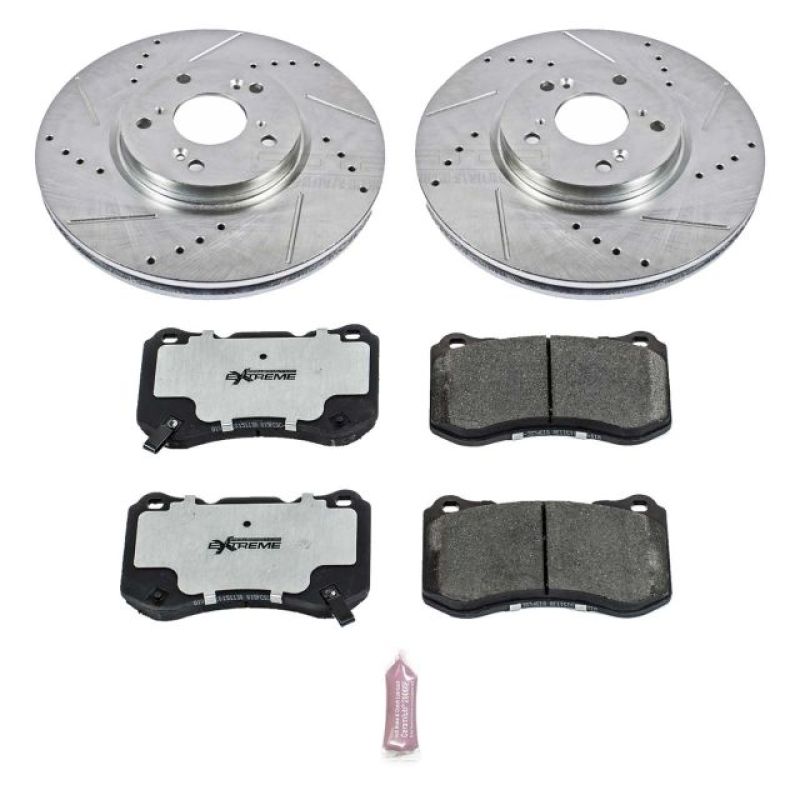PowerStop Power Stop 04-08 Acura TL Front Z26 Street Warrior Brake Kit