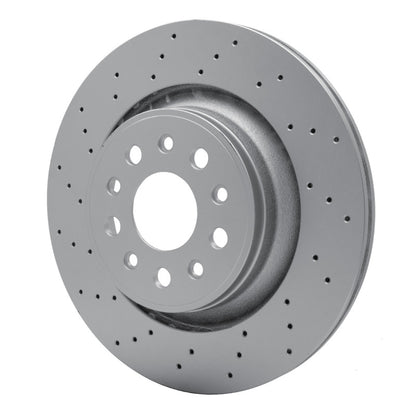 DFC 17-24 Maserati Levante Rear Drilled Hi-Carbon Alloy Geomet Coated Rotor