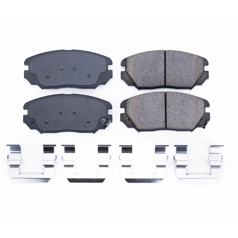 PowerStop Power Stop 06-11 Hyundai Azera Front Z17 Evolution Ceramic Brake Pads w/Hardware
