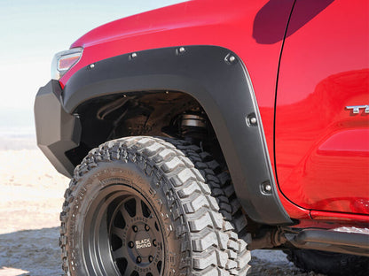 Husky Liners 16-23 Toyota Tacoma Pocket Style Fender Flares - 4 Piece Set