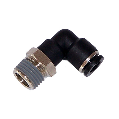 Kleinn Air Horns Kleinn 1/4In OD Tubing 1/4In M NPT Elbow Push-to-Connect Fitting