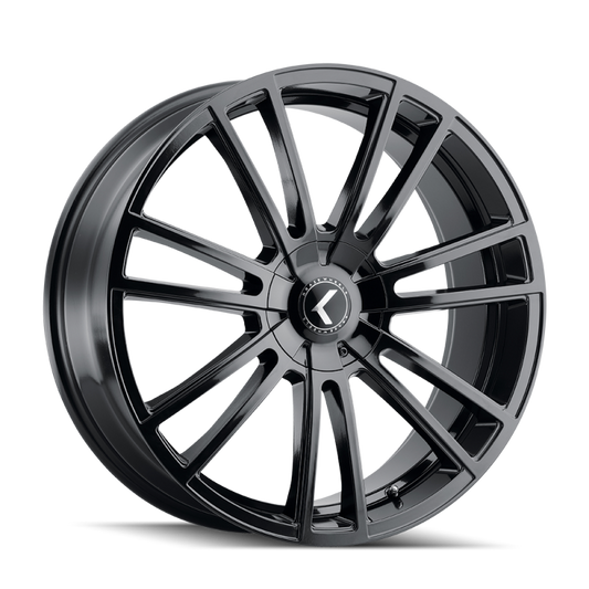 Kraze Wheels Kraze KR183 Spectra 22x8.5 / 5x114.3/120 BP / 38mm Offset / 74.1mm Hub Gloss Black Wheel