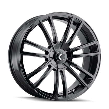 Kraze Wheels Kraze KR183 Spectra 18x8 / 5x112/120 BP / 40mm Offset / 74.1mm Hub Gloss Black Wheel