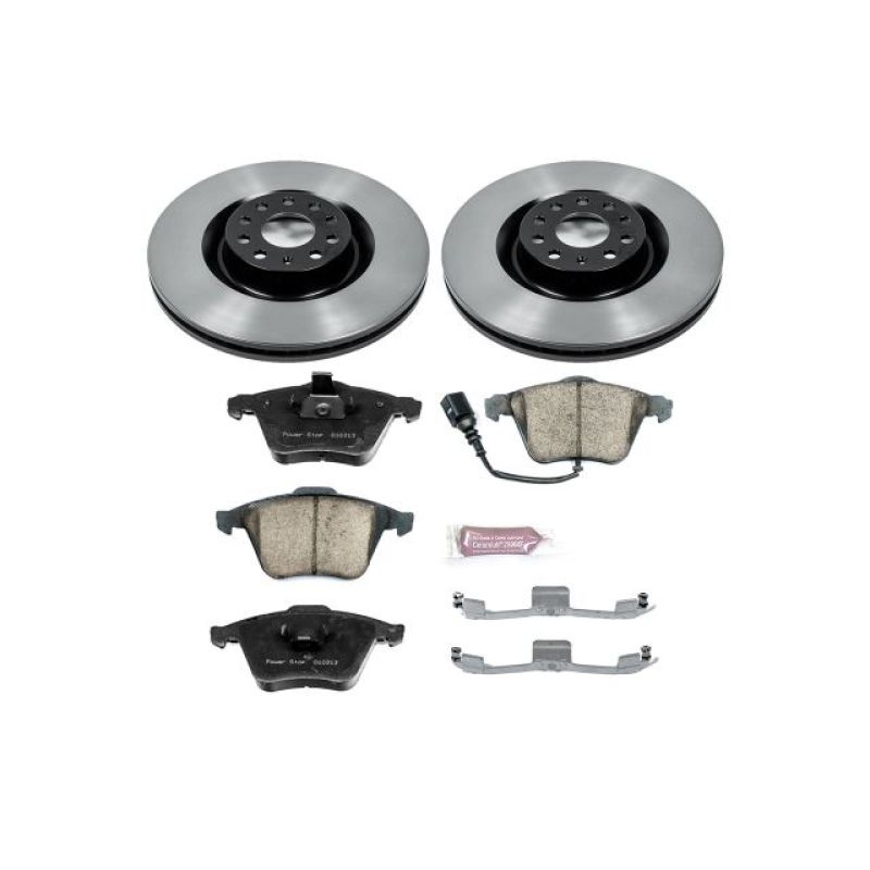 PowerStop Power Stop 09-11 Volkswagen CC Front Autospecialty Brake Kit