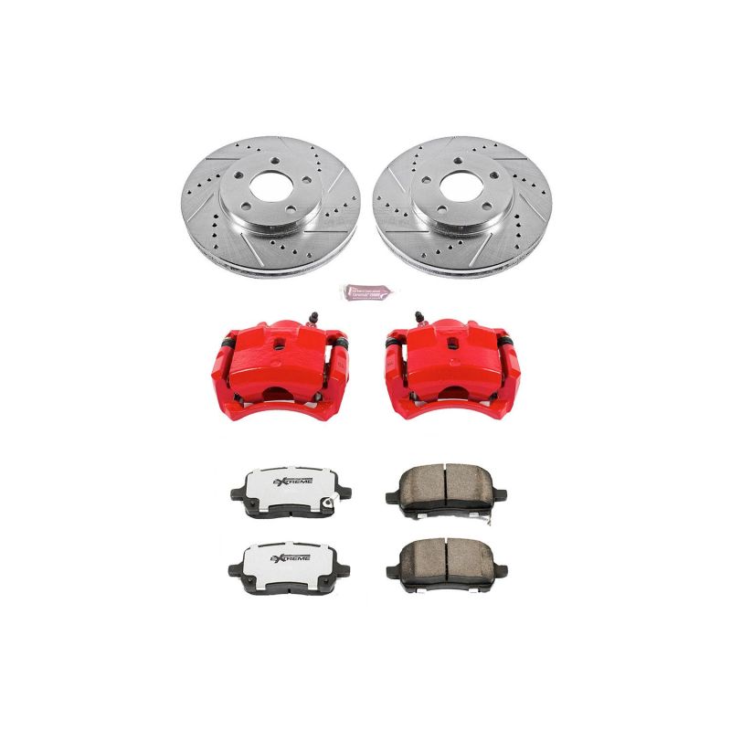 PowerStop Power Stop 08-11 Chevrolet HHR Front Z26 Street Warrior Brake Kit w/Calipers