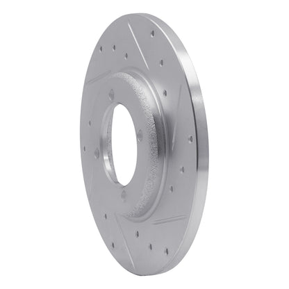 R1 Concepts R1 78-83 Dodge CHALLENGER Front Right Drilled & Slotted Silver Brake Rotor