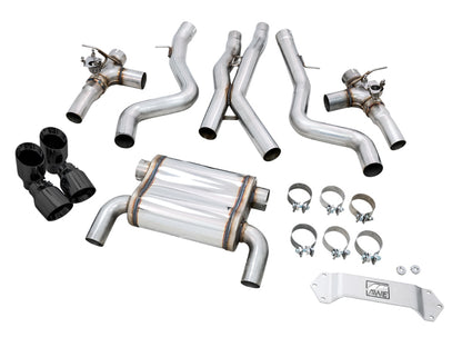AWE Tuning BMW F8X M3/M4 SwitchPath Cat-Back Exhaust - Diamond Black Tips