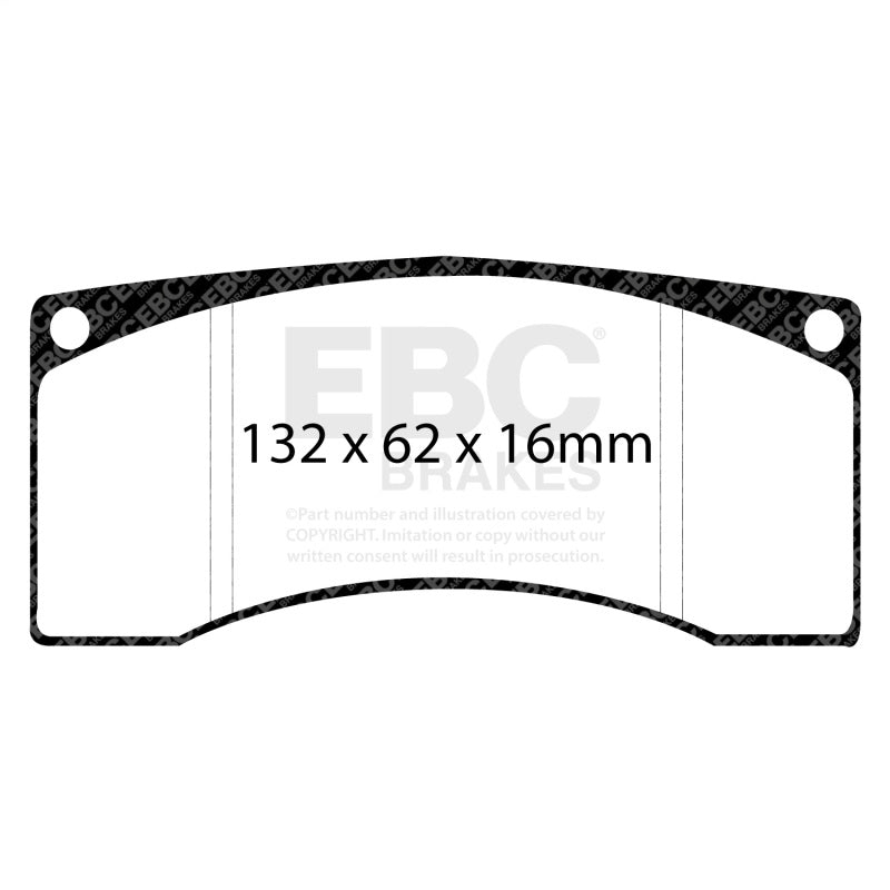 EBC Racing Alcon B-Type SR-11 Sintered Race Brake Pads