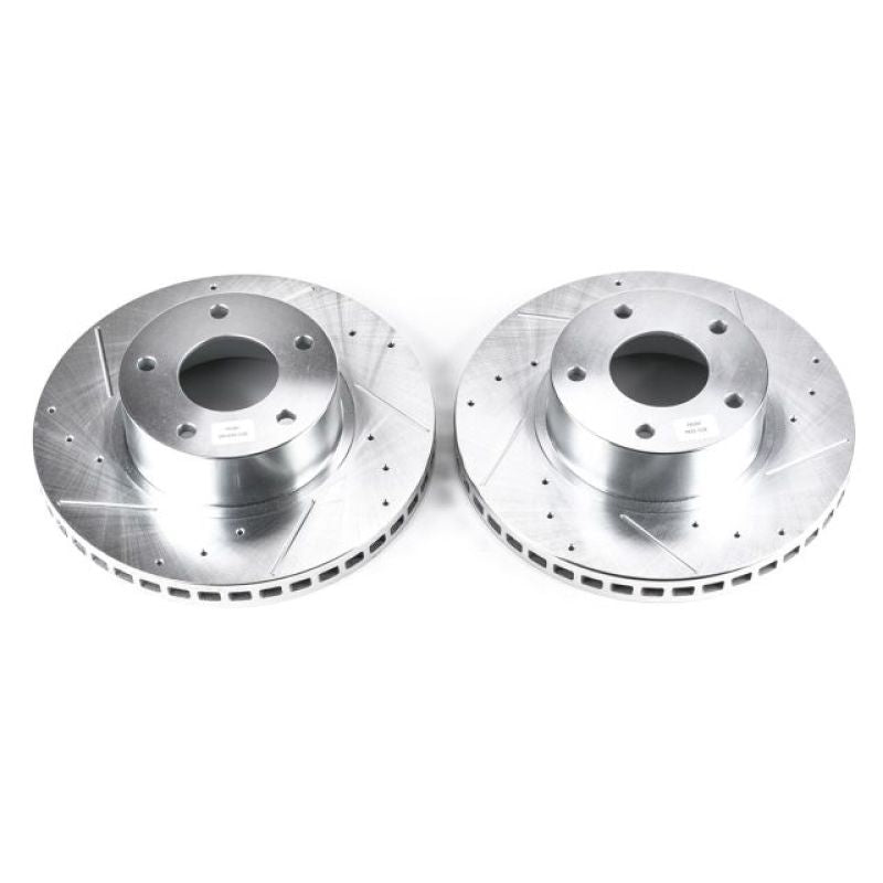 PowerStop Power Stop 2004 Pontiac GTO Front Evolution Drilled & Slotted Rotors - Pair