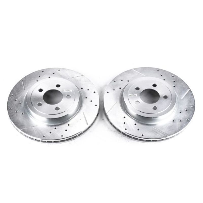 PowerStop Power Stop 05-19 Chrysler 300 Front Evolution Drilled & Slotted Rotors - Pair