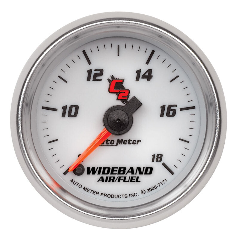 Autometer C2 2-1/16in Full Sweep Electronic 8:1-18:1 Air/Fuel Ratio Gauge