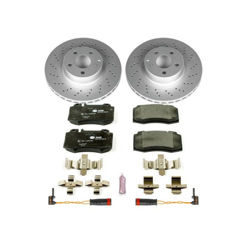 PowerStop Power Stop 00-03 Mercedes-Benz CL500 Front Euro-Stop Brake Kit