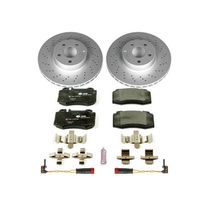 PowerStop Power Stop 00-03 Mercedes-Benz CL500 Front Euro-Stop Brake Kit
