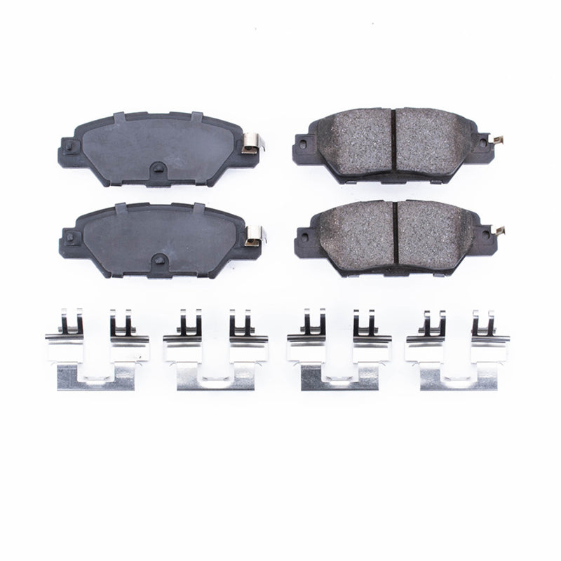 PowerStop Power Stop 16-19 Mazda CX-5 Rear Z17 Evolution Ceramic Brake Pads w/Hardware