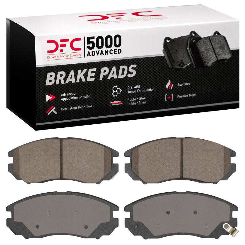 DFC 04-08 Hyundai Tiburon Front 5000 Advanced Ceramic Brake Pads