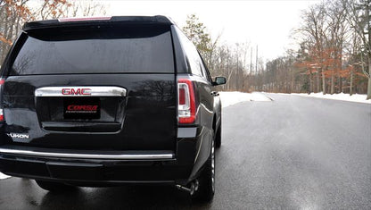 CORSA Performance Corsa 2015-2020 GMC Yukon Denali 6.2L V8 Single Side Exit Cat-Back Exhaust w/ Polished Black Tips