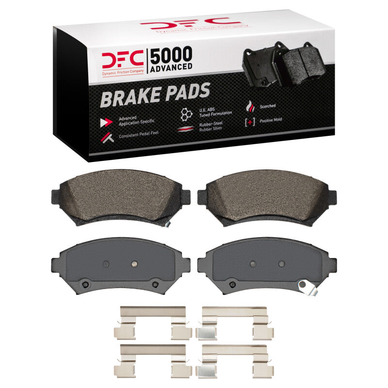 DFC 97-05 Buick Regal Front 5000 Advanced Semi Metallic Brake Pads and Hardware Kit