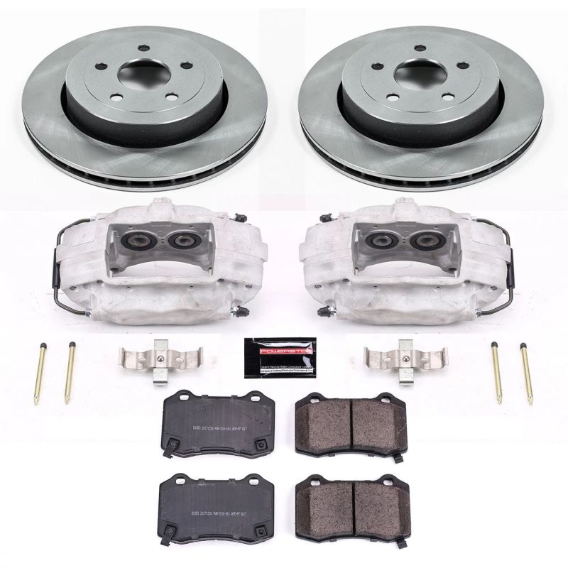 PowerStop Power Stop 06-10 Jeep Grand Cherokee Rear Autospecialty Brake Kit w/Calipers