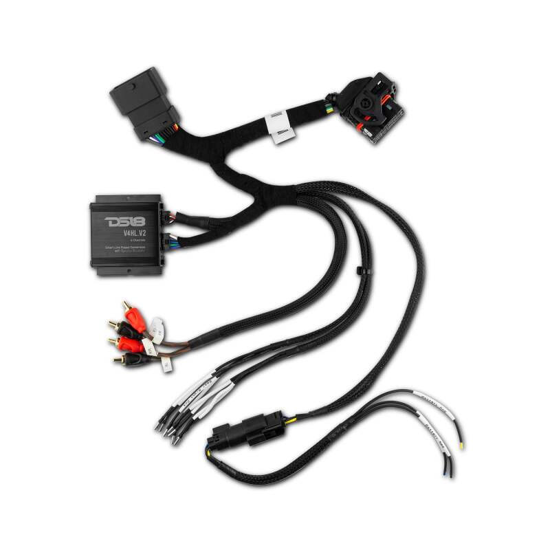 DS18 Plug and Play Harness For Harley-Davidson For DS18 Amp Connection w/ Factory Radio