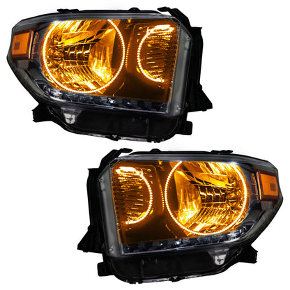 ORACLE Lighting Oracle 14-17 Toyota Tundra SMD HL - Dual Halo Kit - ColorSHIFT w/o Controller