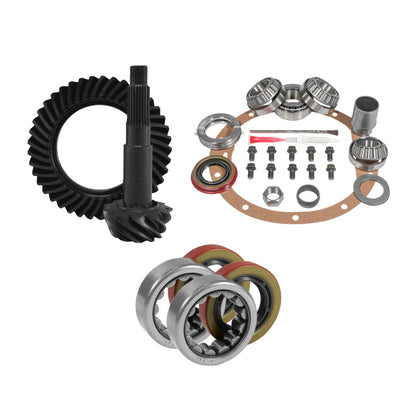 Yukon Gear & Axle Yukon Gear 8.2in GM 3.08 Rear Ring & Pinion Install Kit 2.25in OD Axle Bearings and Seals