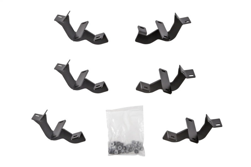 Dee Zee 15-23 Ford F-150/Super Duty Running Board Hex Side Step Bracket Kit