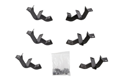 Dee Zee 15-23 Ford F-150/Super Duty Running Board Hex Side Step Bracket Kit