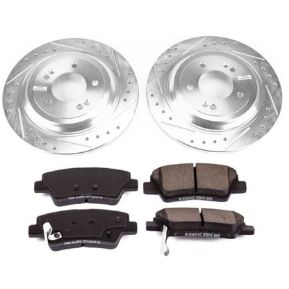 PowerStop Power Stop 17-18 Kia Sportage Rear Z23 Evolution Sport Brake Kit