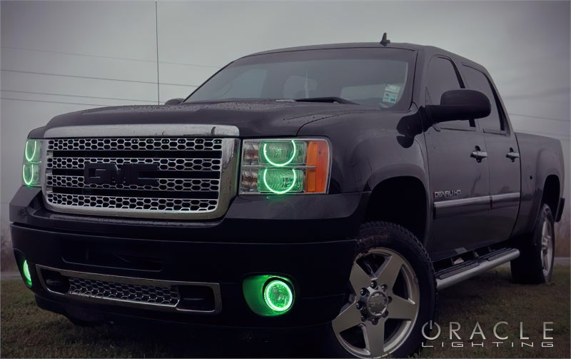 ORACLE Lighting Oracle Ford Fusion 10-11 Halo Kit - ColorSHIFT w/o Controller
