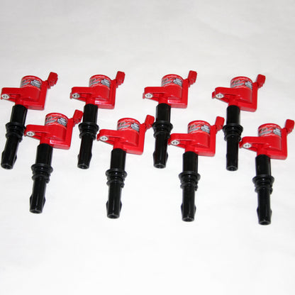 Granatelli Motor Sports Granatelli 05-08 Ford 4.6L/5.4L 3V Hot Street Coil Packs - Black (Set of 8)