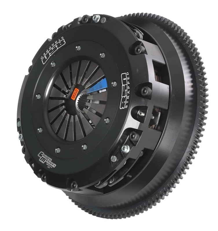 Clutch Masters 90-97 Mitsubishi 3000GT 3.0L 4WD Twin Turbo 850 Strapped Series Clutch w/Steel FW