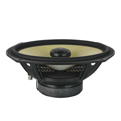 DS18 Deluxe Quality 6x9in Coaxial 150 Watts RMS 4 ohm Yellow Straw + Composite Foam Cone
