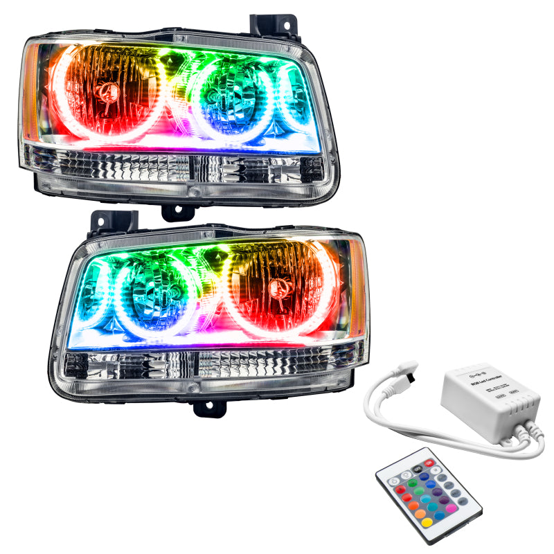 ORACLE Lighting Oracle 08 Dodge Magnum SMD HL - Chrome - ColorSHIFT w/ Simple Controller