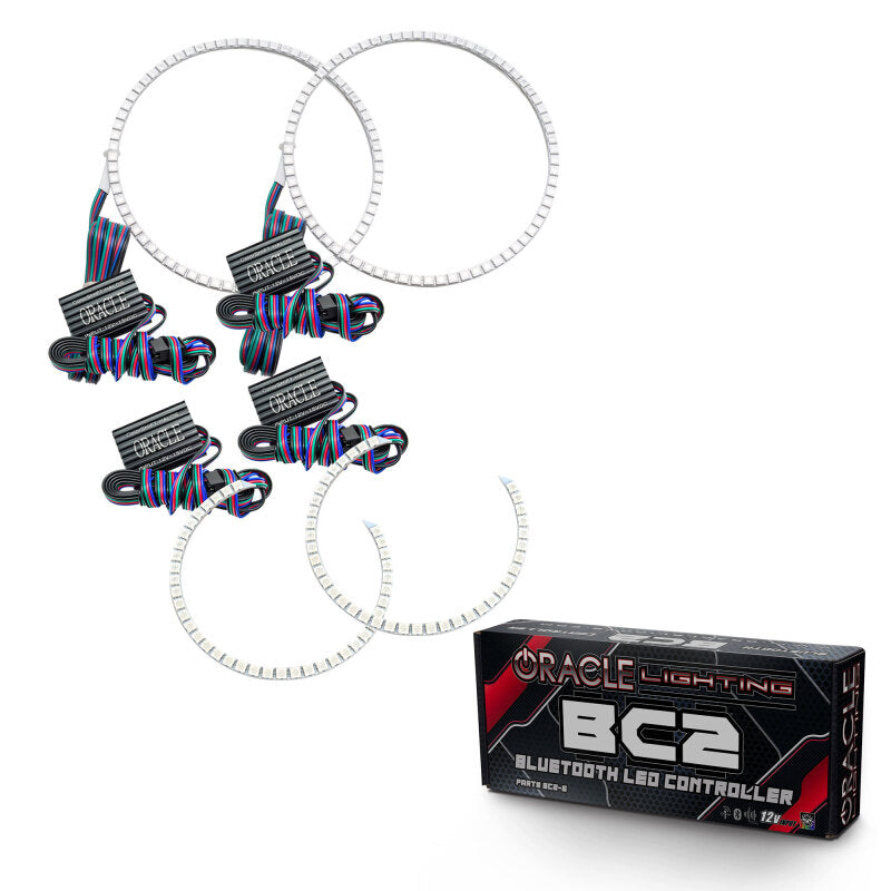 ORACLE Lighting Oracle Dodge Durango 11-13 Halo Kit - ColorSHIFT w/ BC1 Controller