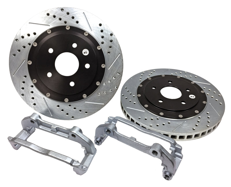 Baer Brakes 04-09 Cadillac XLR Eradispeed+ Front SDZ 2-Piece Performance Brake Rotors