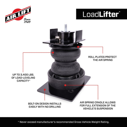 Air Lift 20-25 Jeep Gladiator (4WD) LoadLifter 5000 Air Spring Kit w/ Cradle