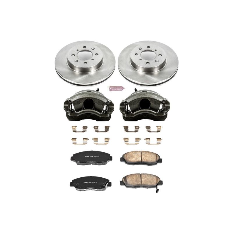 PowerStop Power Stop 96-05 Honda Civic Front Autospecialty Brake Kit w/Calipers