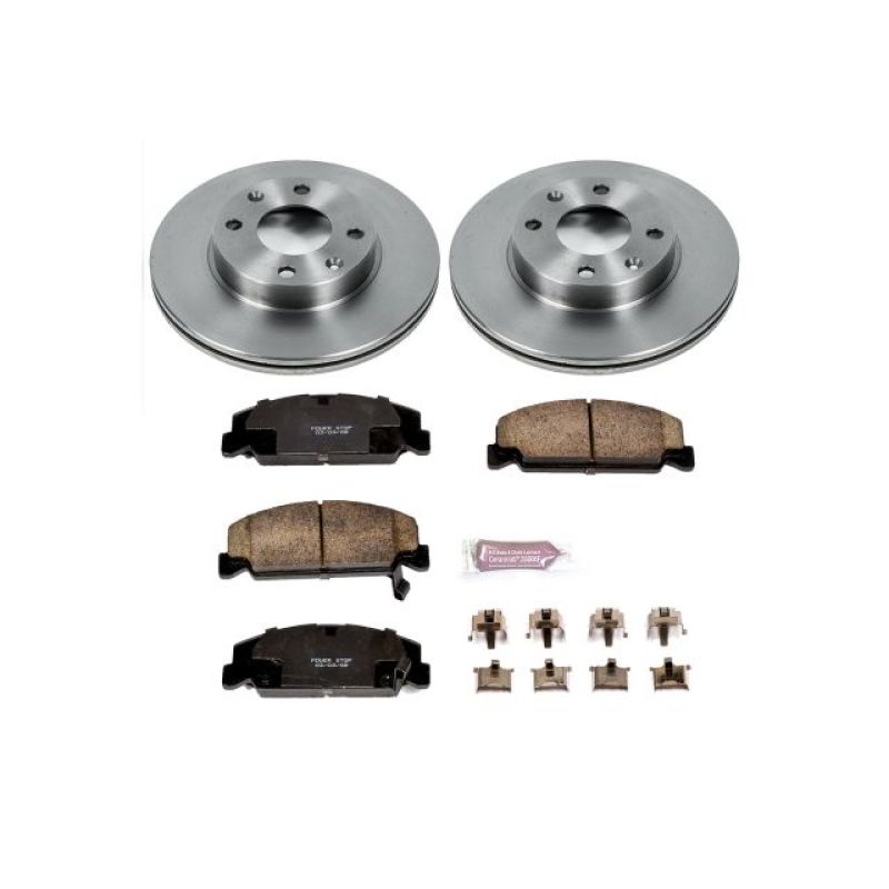 PowerStop Power Stop 88-89 Honda CRX Front Autospecialty Brake Kit