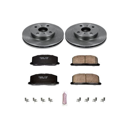 PowerStop Power Stop 90-91 Toyota Celica Front Autospecialty Brake Kit